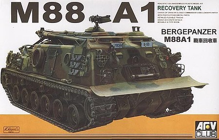AFVClub M-88A1 Recovery Vehicle Plastic Model Military Tank Kit 1/35 Scale #af35008