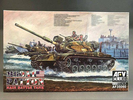 AFVClub US M60A1 Patton Medium Tank Plastic Model Military Tank Kit 1/35 Scale #af35060