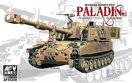AFVClub M109A6 HowitZer Paladin Plastic Model Military Vehicle Kit 1/35 Scale #af35248