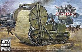 AFVClub Churchill Carpet Layer Plastic Model Military Vehicle Kit 1/35 Scale #af35274