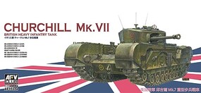 AFVClub US Churchill MK.VII Tank Plastic Model Military Vehicle Kit 1/35 Scale #af35324