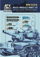 AFVClub M551/60A/MBT70 152mm Brass Ammo