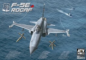 AFVClub ROCAF F-5E Bombing Attack Jet Plastic Model Airplane Kit 1/48 Scale #ar48s12