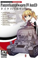 AFVClub World of Q Tank Series Panzerkampfwagen IV Ausf.D