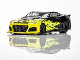 AFX 2021 Camaro ZL1 Wildfire Black-Lime