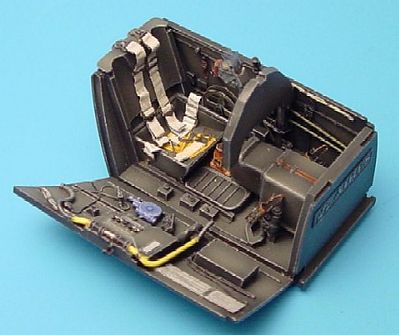 Aires Bf109G6 Cockpit Set For a Hasegawa Model 1/32 Scale Plastic Model Aircraft Accessory #2001