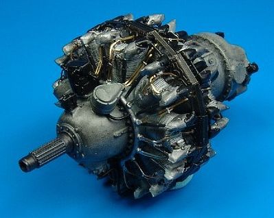 Aires U.S. Radial Engine R-2800 (Early) 1/32 Scale Plastic Model Aircraft Accessory #2034
