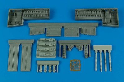 Aires P51B/C Mustang Gun Bay For a Trumpeter Model Plastic Model Aircraft Accessory 1/32 #2097