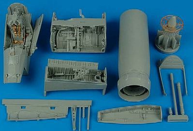 Aires F8J Detail Set For a Trumpeter Model Plastic Model Aircraft Accessory 1/32 Scale #2100