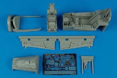 Aires F8J Cockpit Set For a Trumpeter Model Plastic Model Aircraft Accessory 1/32 Scale #2106