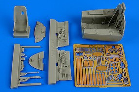 Aires Me163B Komet Cockpit Set for MGK Plastic Model Aircraft Accessory 1/32 Scale #2198