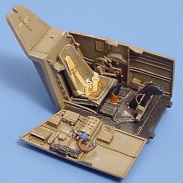 Aires Bf109E3/4 Cockpit Set For a Tamiya Model Plastic Model Aircraft Accessory 1/48 Scale #4067