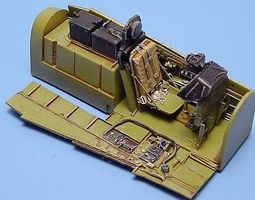 Aires P51D Cockpit Set For a Tamiya Model Plastic Model Aircraft Accessory 1/48 Scale #4072