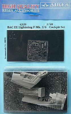 Aires BAC EE Lightning F Mk 2/6 Cockpit For Airfix Plastic Model Aircraft Accessory 1/48 #4320