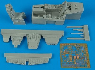 Aires A10A Cockpit Set For an Italeri Model Plastic Model Aircraft Accessory 1/48 Scale #4348