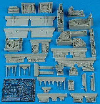 Aires A4M Detail Set For a Hasegawa Model Plastic Model Aircraft Accessory 1/48 Scale #4360