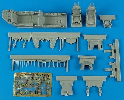 Aires F5F Cockpit Set For an AFV Club Model Plastic Model Aircraft Accessory 1/48 Scale #4551
