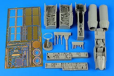 Aires F/A18A Hornet Detail Set For a Hobby Boss Model Plastic Model Aircraft Accessory 1/48 #4620
