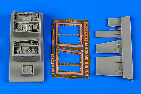 Aires JAS39C Gripen Electronic Bay For Kitty Hawk Plastic Model Aircraft Accessory 1/48 #4623