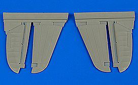 Aires P40M/N Warhawk Control Surfaces for HSG Plastic Model Aircraft Accessory 1/48 Scale #4665