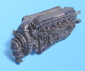 Aires Rolls Royce Merlin Mk 22 Engine Plastic Model Aircraft Accessory 1/72 Scale #7071