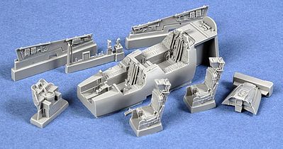 Aires F14A Cockpit Set For a Hasegawa Model Plastic Model Aircraft Accessory 1/72 Scale #7163
