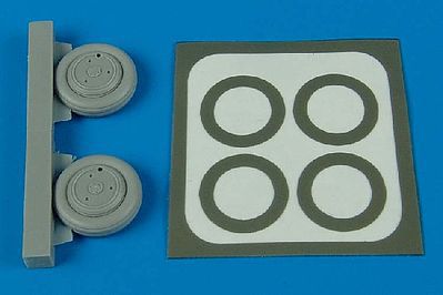 Aires Su15 Flagon Wheels For a Trumpeter Model Plastic Model Aircraft Accessory 1/72 #7218