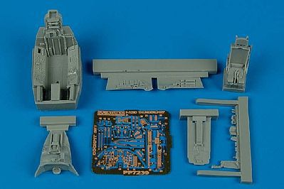 Aires F105D Cockpit Set For a Trumpeter Model Plastic Model Aircraft Accessory 1/72 Scale #7239