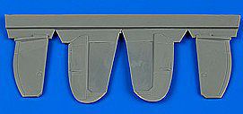 Aires Spitfire Mk 22 Control Surfaces For ARX Plastic Model Aircraft Accessory 1/72 Scale #7328