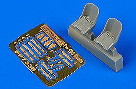 Aires Fw190 Seats for EDU Plastic Model Aircraft Accessory 1/72 Scale #7338
