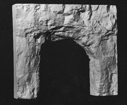 AIM Single-Track Tunnel Portal (Blasted Rock) HO Scale Model Railroad Scenery #109