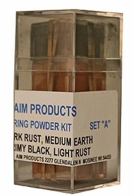 AIM Mini Weathering Powder Set - 1/4oz Each #2901