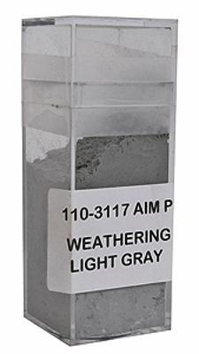 AIM Colored Weathering Powder Approx. 1oz - Light Gray #3117