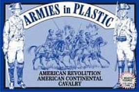 ArmiesInPlastic American Revolution Continental Cavalry Plastic Model Military Figure 1/32 Scale #5469