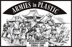 ArmiesInPlastic Boxer Rebellion China 1900 Russian Army (20) Plastic Model Military Figure 1/32 #5486
