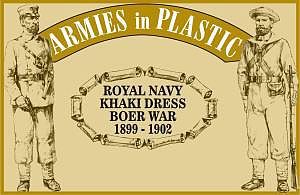 ArmiesInPlastic Boer War 1899-1902 Royal Navy Khaki Dress Plastic Model Military Figure 1/32 Scale #5514