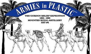ArmiesInPlastic Royal Camel Artillery Set #4 Plastic Model Military Figure 1/32 Scale #5590