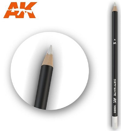 AK (bulk of 5) Weathering Pencils Dirty White Hobby and Model Paint Marker #10005
