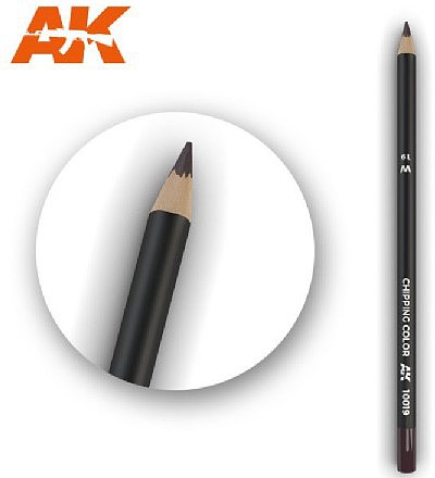 AK (bulk of 5) Weathering Pencils Chipping Color Hobby and Model Paint Marker #10019