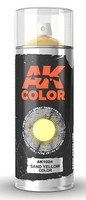 AK Sand Yellow Lacquer Paint 150ml Spray Hobby and Model Lacquer Paint #1024