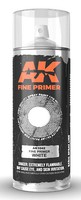 AK Fine White Lacquer Primer 200ml Spray Hobby and Model Lacquer Paint #1042