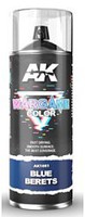 AK Blue Berets Wargame Color 400ml Spray Can Hobby and Model Lacquer Spray Paint #1051