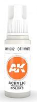AK Off White Acrylic Paint 17ml Bottle Hobby and Model Acrylic Paint #11002