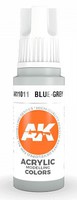 AK Blue Grey Acrylic Paint 17ml Bottle Hobby and Model Acrylic Paint #11011