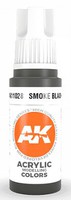 AK Smoke Black Acrylic Paint 17ml Bottle Hobby and Model Acrylic Paint #11028