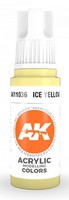 AK Ice Yellow Acrylic Paint 17ml Bottle Hobby and Model Acrylic Paint #11036