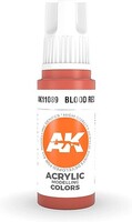 AK Blood Red Acrylic Paint 17ml Bottle