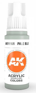 AK Pale Blue Paint 17ml Bottle Hobby and Model Acrylic Paint #11161