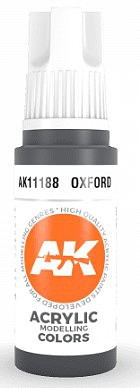 AK Oxford Paint 17ml Bottle Hobby and Model Acrylic Paint #11188