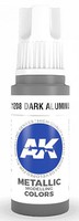 AK Dark Aluminum Paint 17ml Bottle Hobby and Model Acrylic Paint #11208
